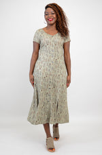 Morgan Dress, Ginko, Linen Bamboo