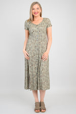 Morgan Dress, Ginko, Linen Bamboo