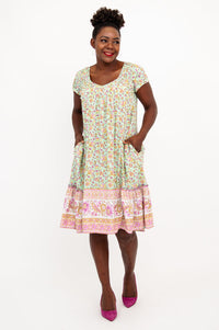 Noosa Dress, Mavi- Final Sale