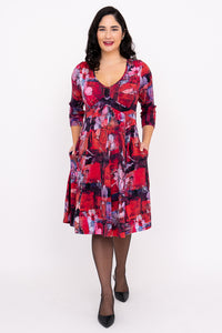 Pamela 3/4 Dress, Lipstick Thoughts, Bamboo