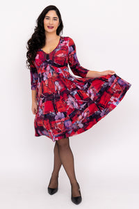 Pamela 3/4 Dress, Lipstick Thoughts, Bamboo