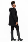 Pender Coat, Black, Wool