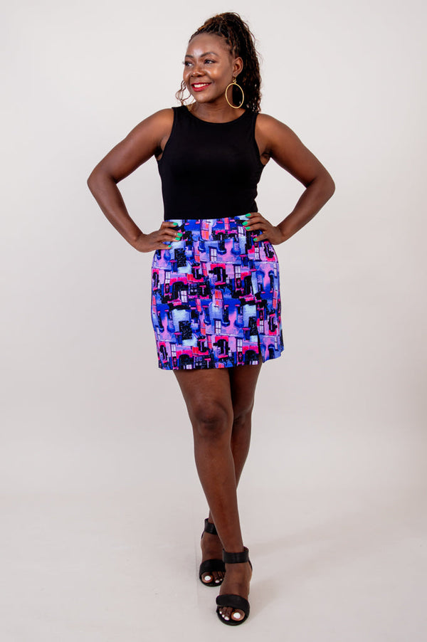 Jupe-short Melly, Victoria, Bambou – Vente finale