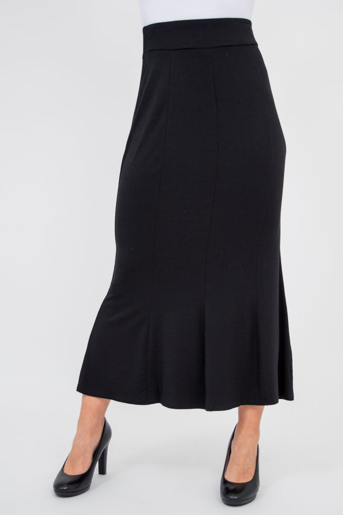 Richmond Skirt, Black, Bamboo
