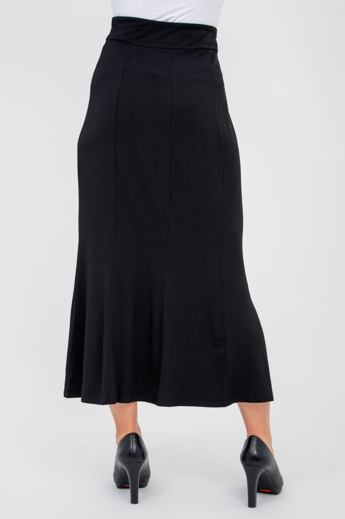Richmond Skirt, Black, Bamboo
