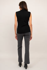 Rita Sweater, Black, 100% Merino Wool