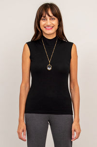 Rita Sweater, Black, Merino Wool