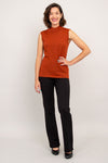 Rita Sweater, Copper, 100% Merino Wool