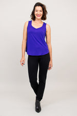 Ritzy Tank, Violet, Bamboo