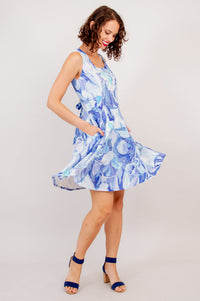 Sara Dress, Blue Room