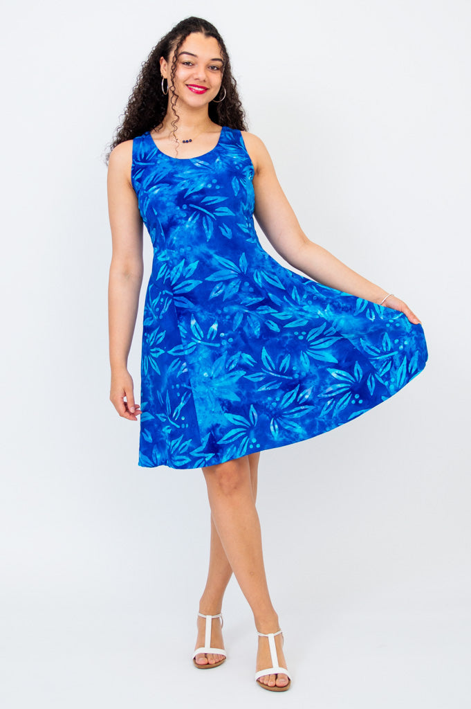 Sara Dress, Aqualine