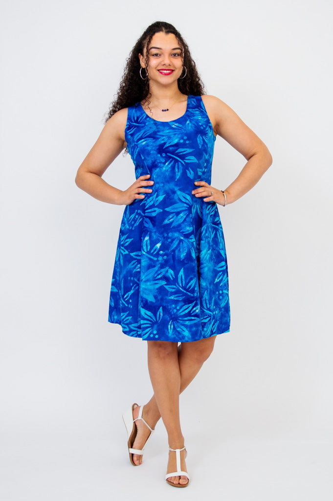 Sara Dress, Aqualine