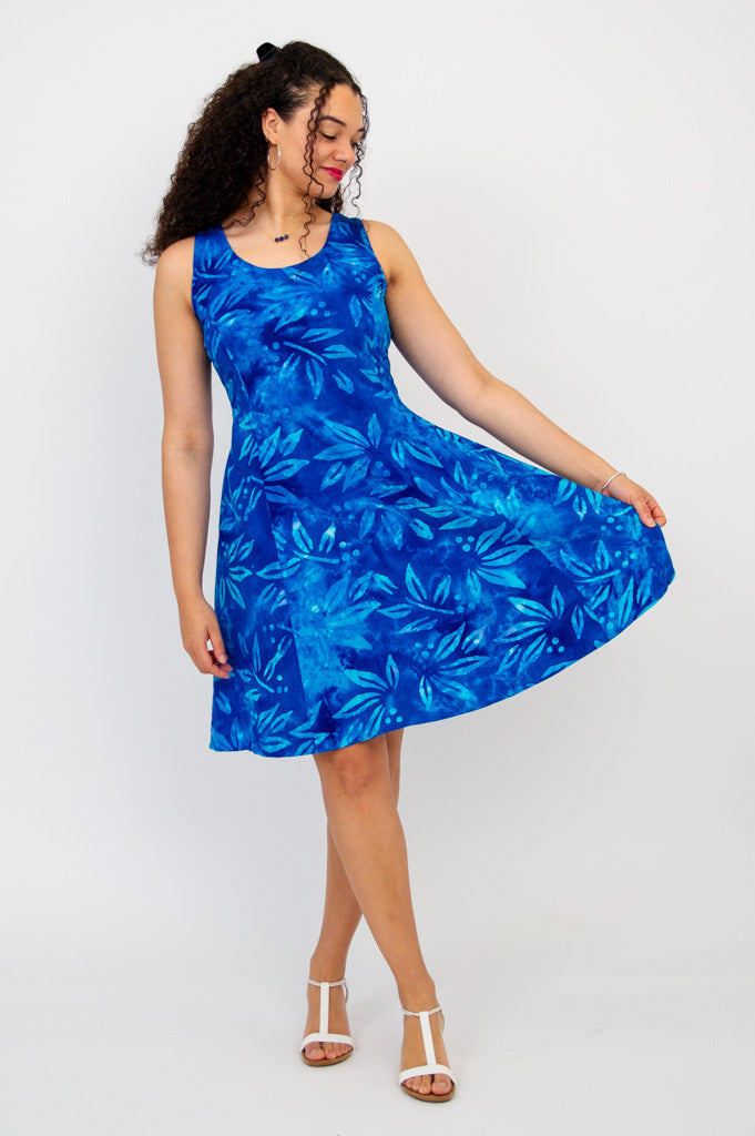 Sara Dress, Aqualine