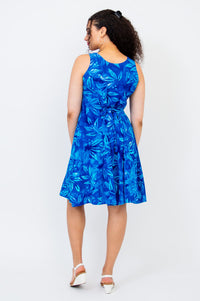 Sara Dress, Aqualine