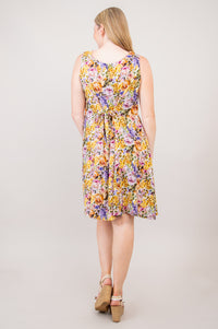 Sara Dress, Elodie, Linen Bamboo