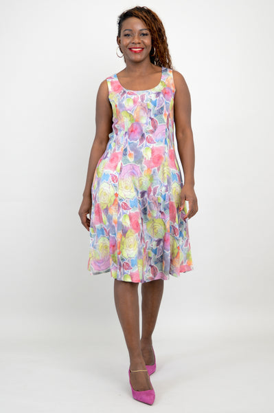 Sara Dress, Cubic Dance – Blue Sky Clothing Co Ltd