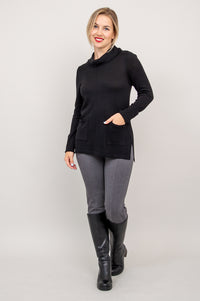 Scooby Sweater, Black, Bamboo Cotton