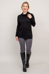 Scooby Sweater, Black, Bamboo Cotton