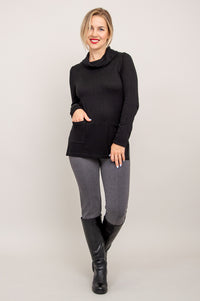 Scooby Sweater, Black, Bamboo Cotton