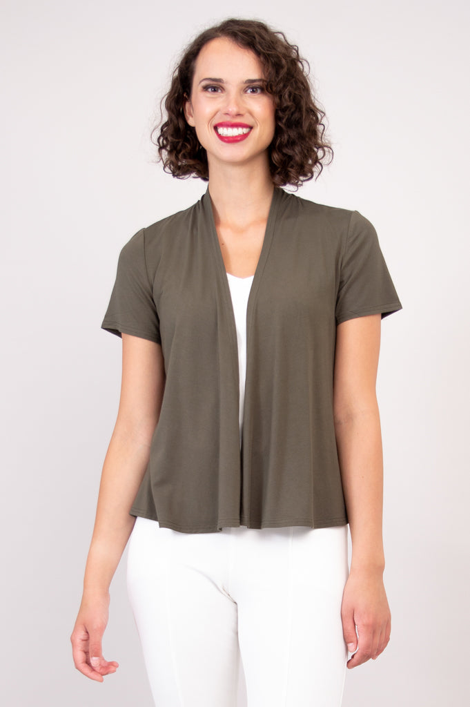 Sherry Jacket, Khaki, Bamboo- Final Sale