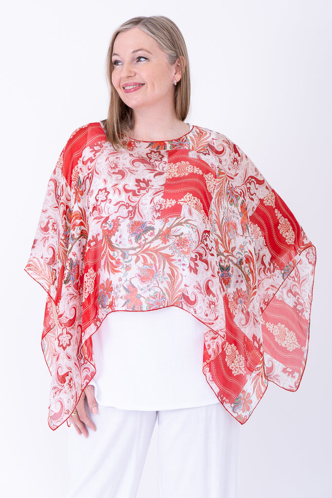 Silk Poncho, Charm