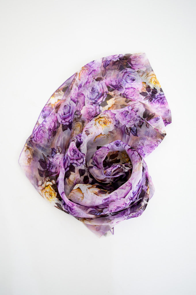 Silk Scarf, Rose