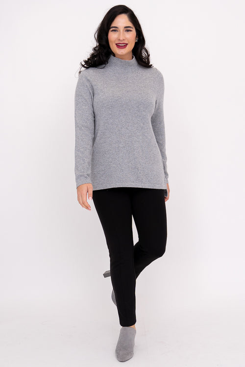 Simmon Sweater, Charcoal Lite, Wool Cashmere