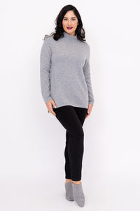 Simmon Sweater, Charcoal Lite, Wool Cashmere