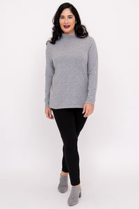 Simmon Sweater, Charcoal Lite, Wool Cashmere