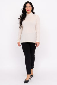 Simmon Sweater, White, Wool Cashmere