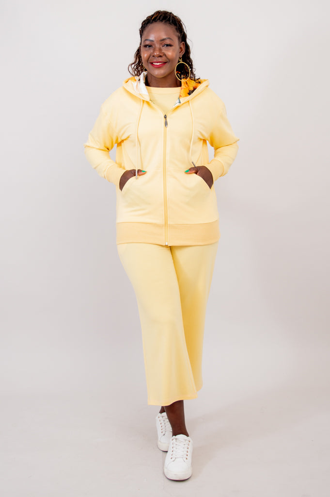 Sky Hoodie Yellow Cotton LTD CAD Retail Blue Sky Clothing Co