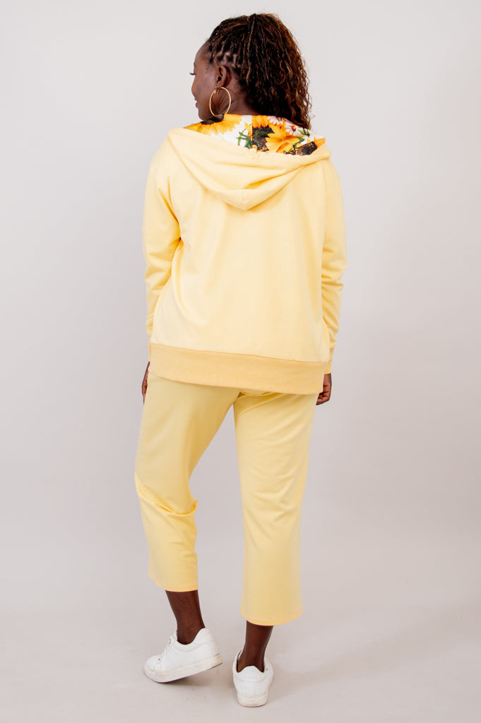 Sky Hoodie Yellow Cotton LTD CAD Retail Blue Sky Clothing Co