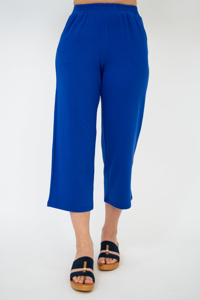 Sky Pants, Cobalt, Cotton