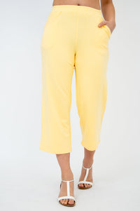 Sky Pants, Yellow, Cotton