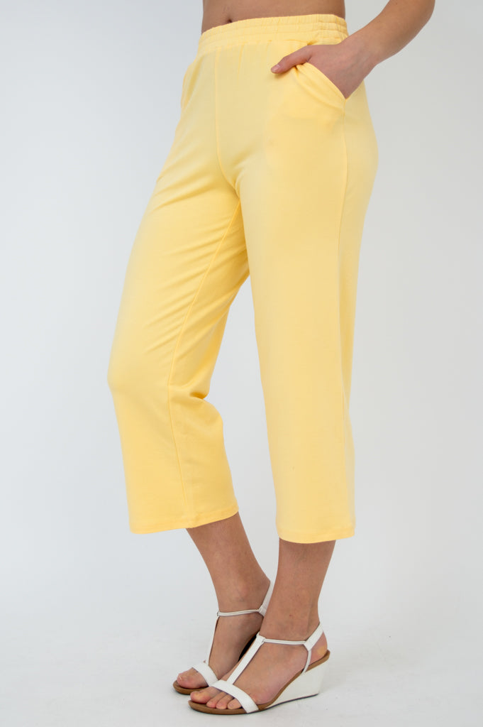 Sky Pants, Yellow, Cotton