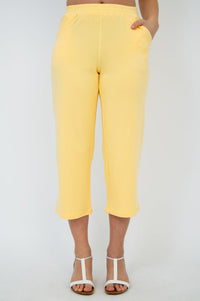 Sky Pants, Yellow, Cotton