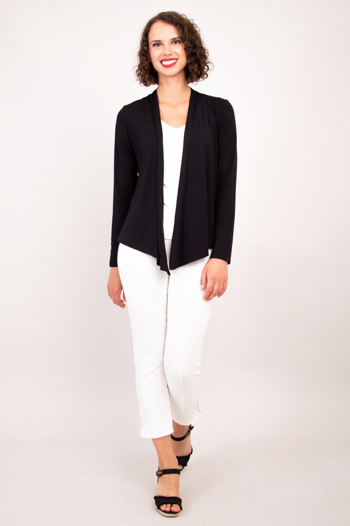 Gaylene Capri, Black, Bamboo – Blue Sky Clothing Co Ltd