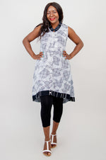 Solah Tunic, Mini Weave
