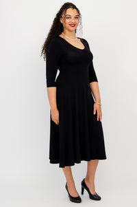 Soul Dress, Black, Bamboo