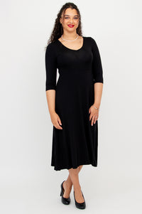 Soul Dress, Black, Bamboo