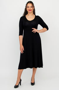 Soul Dress, Black, Bamboo