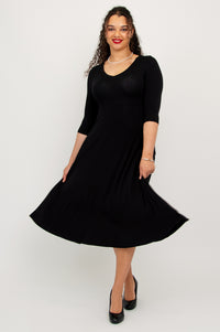 Soul Dress, Black, Bamboo