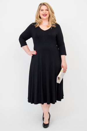 Soul Dress, Black, Bamboo