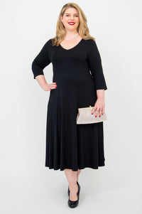 Soul Dress, Black, Bamboo