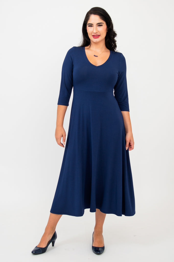 Soul Dress, Indigo, Bamboo