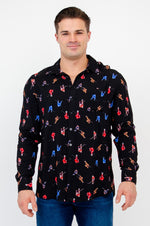 Stephano Shirt, Hockey, Woven Bamboo