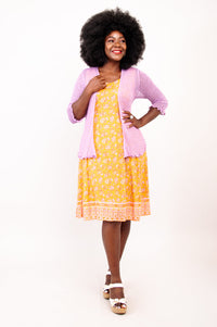 Sweet Sara Dress, Jaune