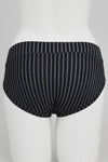 The Hipster, Black/Grey Stripe, Bamboo