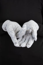 Wool Gloves, Grey