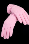 Wool Gloves, Pink